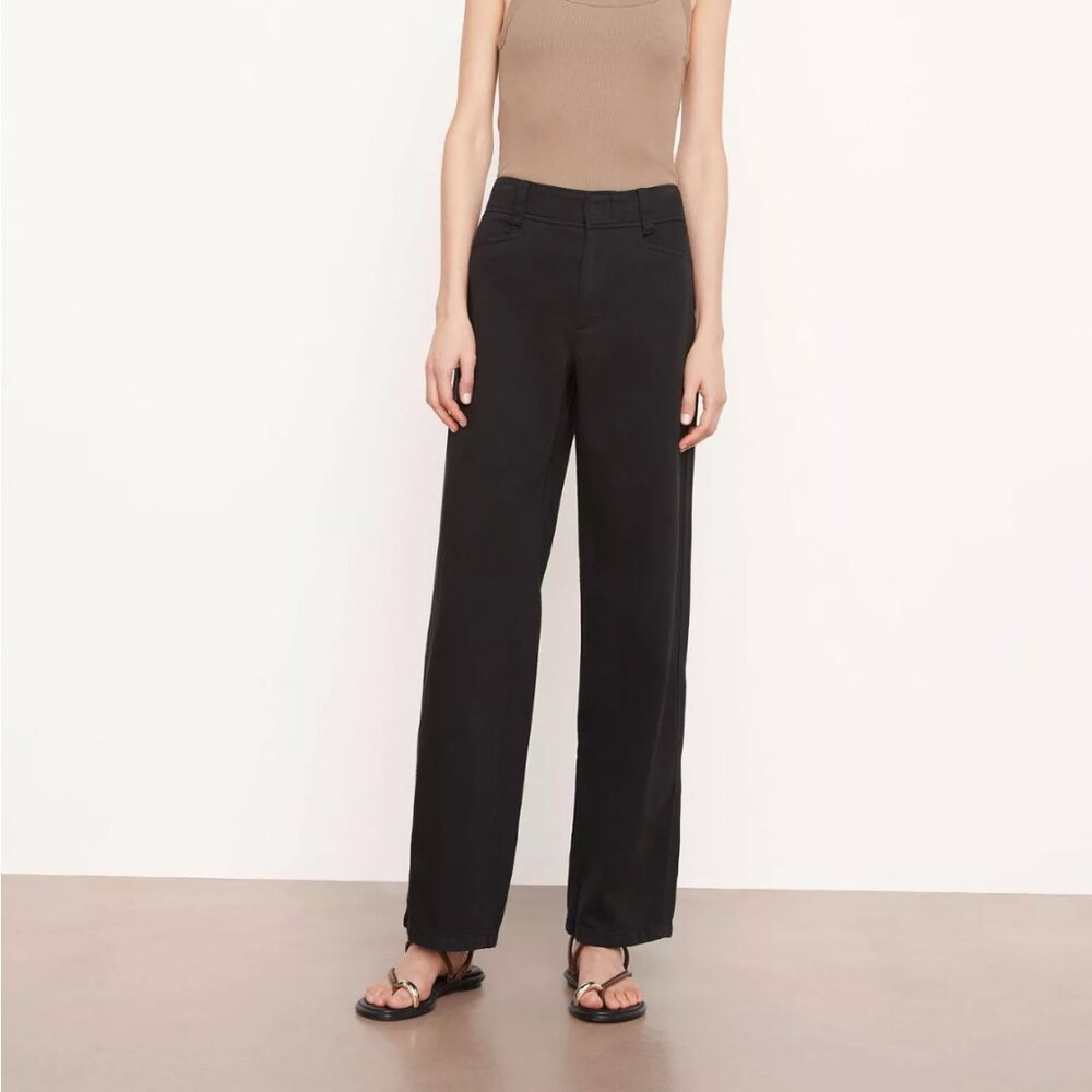 Vince High-Waist Washed Casual Pant NWT Size 6